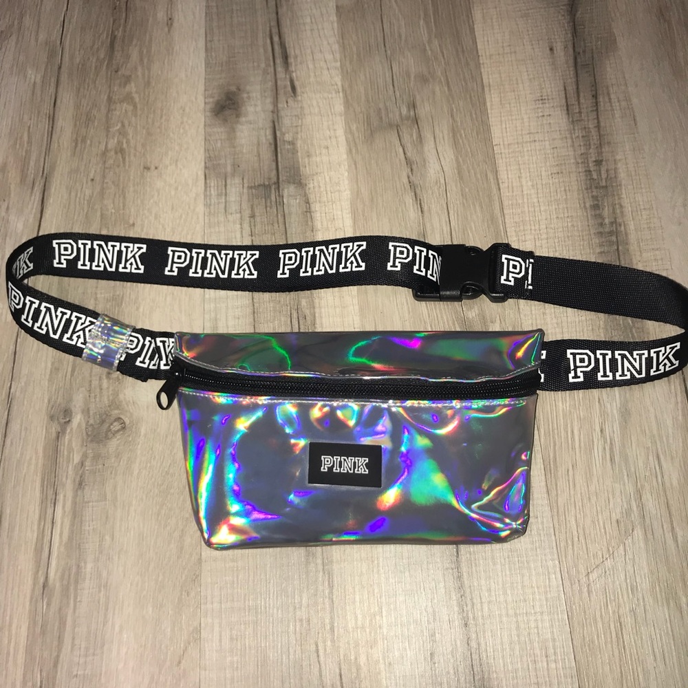 🌺💿Holo💿 PINK Fanny pack💿💕🤩